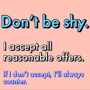 Accepting all reasonable offers